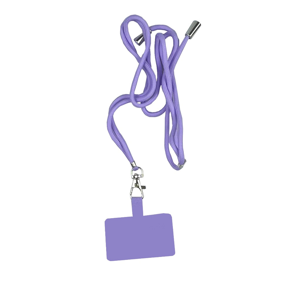 Universal phone lanyard with adjustable strap
