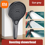 High-Pressure Shower Head with 3 Powerful Spray Settings