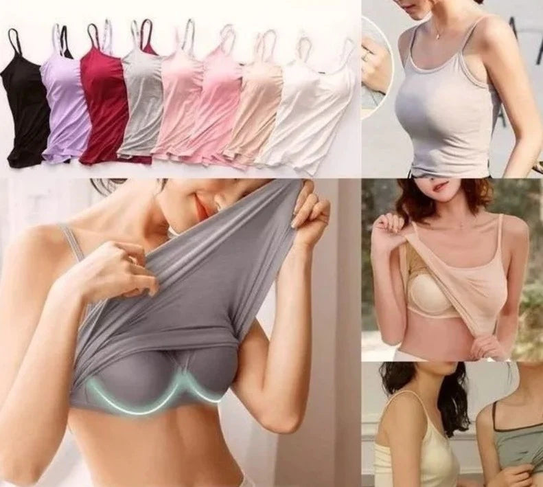 Débardeur avec soutien gorge intégré