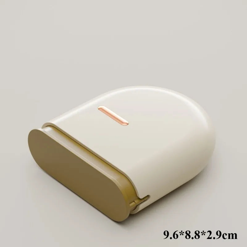 Travel Case for Aligners and Dentures with Double Compartment