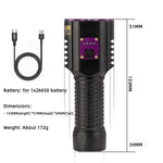 Lampe de Poche UV Detection Parasites et Urine