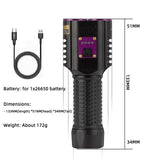 Lampe de Poche UV Detection Parasites et Urine