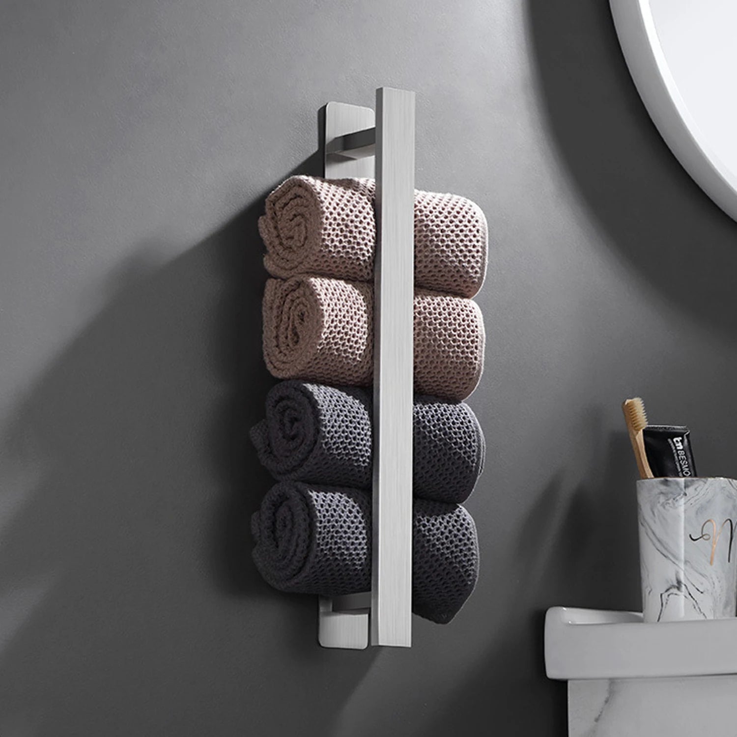 Self-Adhesive Towel Rack - 40cm