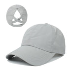 Casquette Femme Séchage Rapide à Queue de Cheval