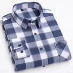 Chemise en Coton à Carreaux