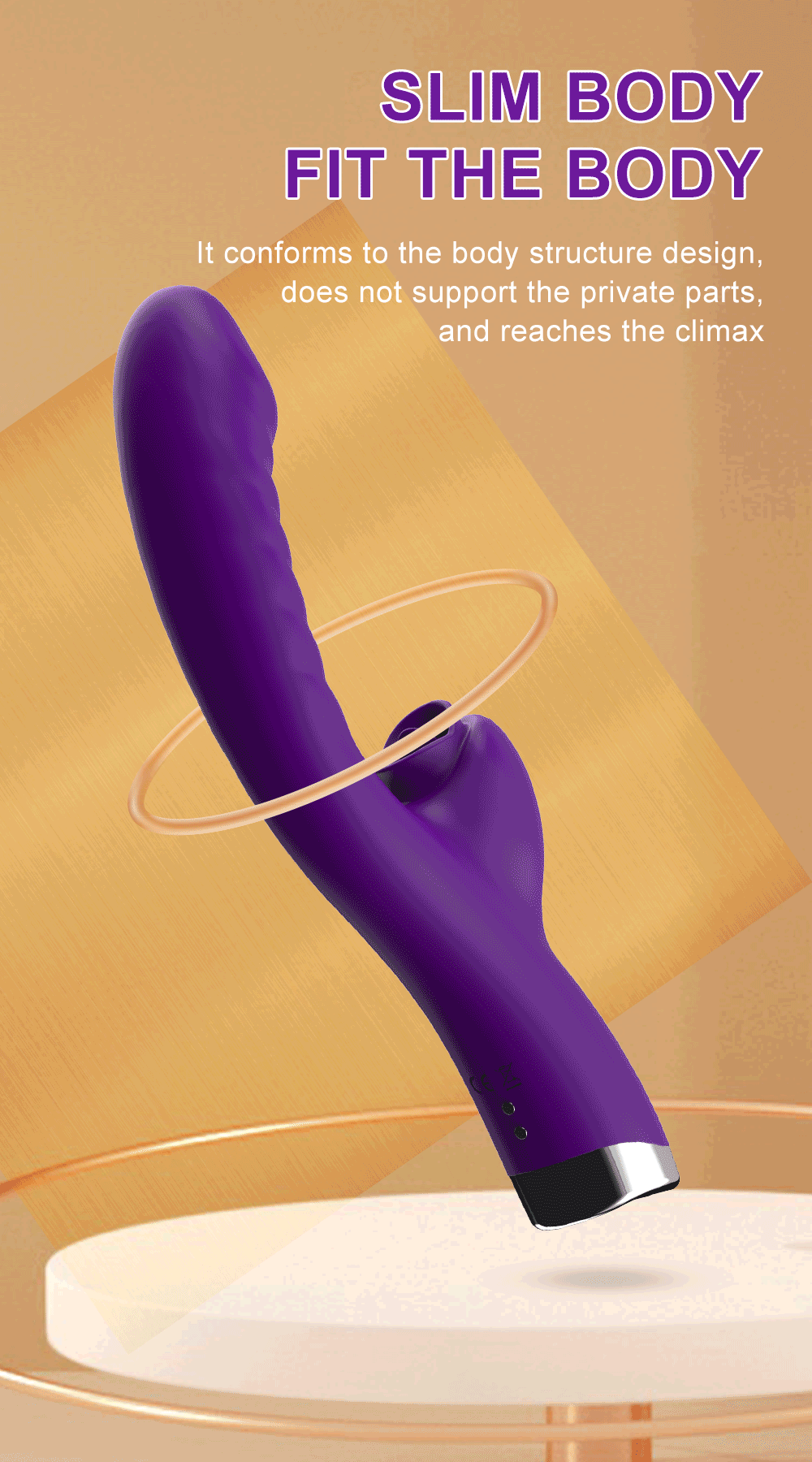 CANDY LUSH - 2-in-1 Vibrator - 20 Modes of Intense Pleasure
