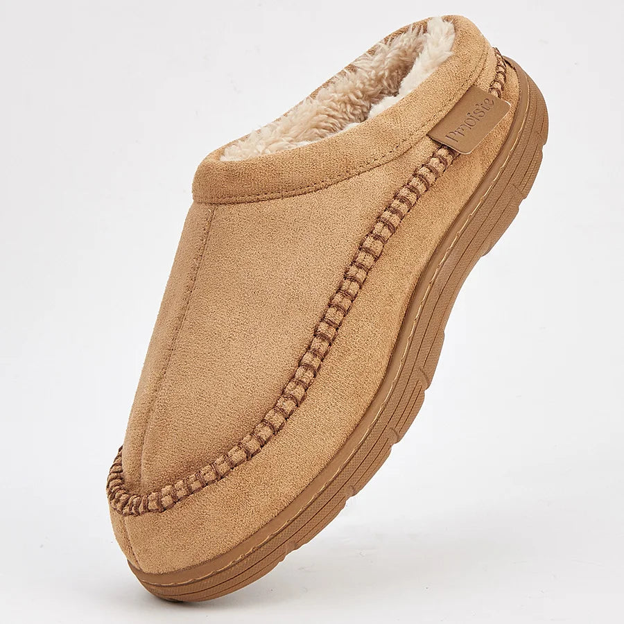 Men's Warm & Non-Slip Easy Slip-On Slippers