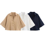 Women's Casual Chic Oversized Shirt