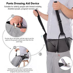 Sangle d'Aide à Enfiler Pantalons - Idéal pour Personnes Âgées