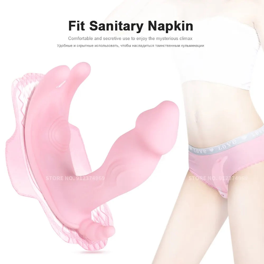 PANTY VIBRATOR - Discreet mini vibrator for panties with remote control
