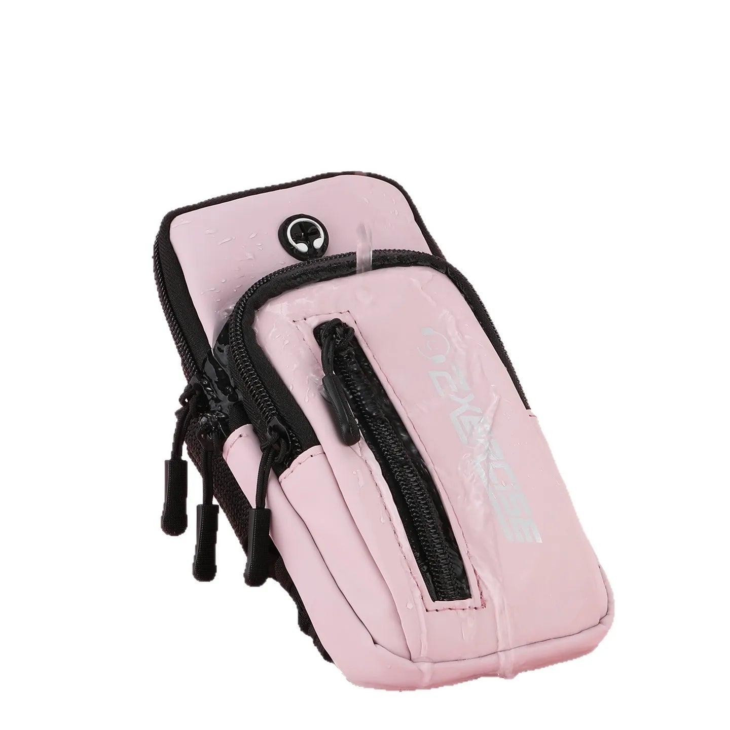Haissky Pochette de Poignet pour Téléphone – Sac Sport Zippé pour Course, Fitness et Cyclisme, Compatible iPhone & Android
