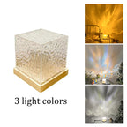 Lampe Cristal Ondulation - 16 Lumières