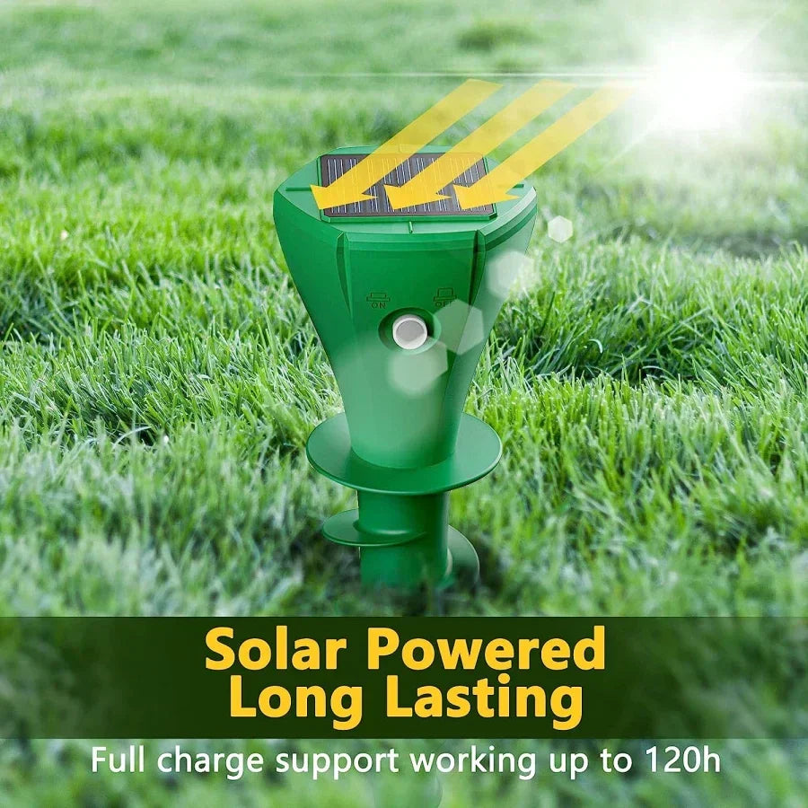 Set of 2 Solar Mole Repellers