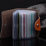 Porte Cartes Elégant en Cuir PU