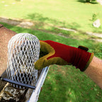 4-Pack Aluminum Gutter Leaf Strainer
