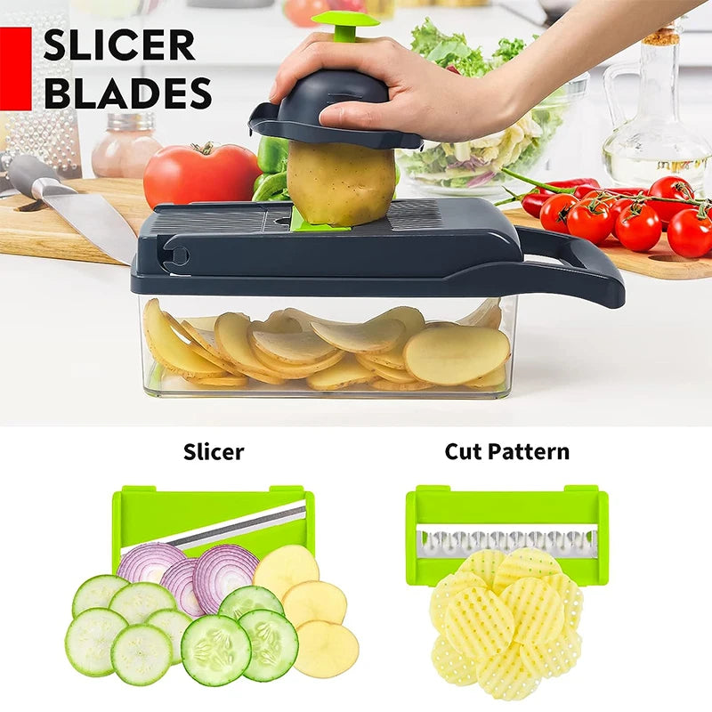 FAST - 16-in-1 Ultra-Fast Vegetable Chopper