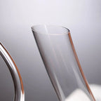 Crystal wine decanter