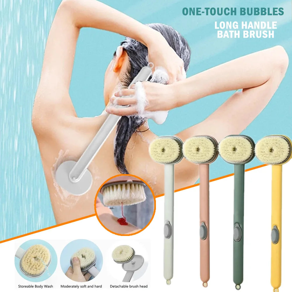 Long Handle Massage and Bath Brush