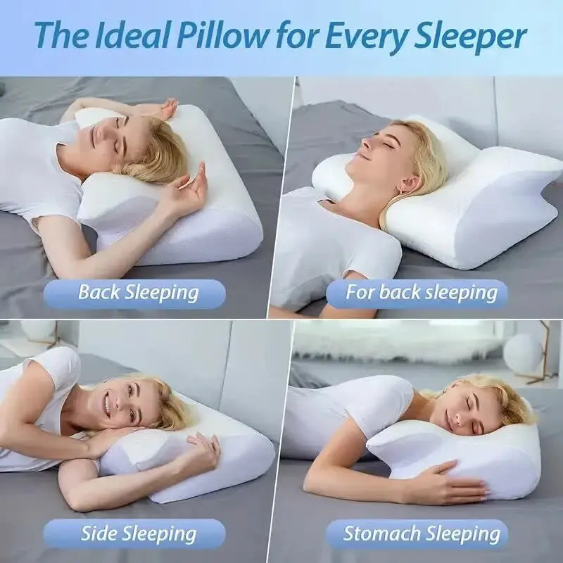 Butterfly Memory Foam Cervical Pillow