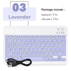 Clavier Bluetooth Sans Fil Rechargeable – Compatible Android, iOS et Windows + Souris Sans Fil OFFERTE