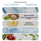 Kit Routine Soins 5PCS Hydratant Lait & Beurre de Karité