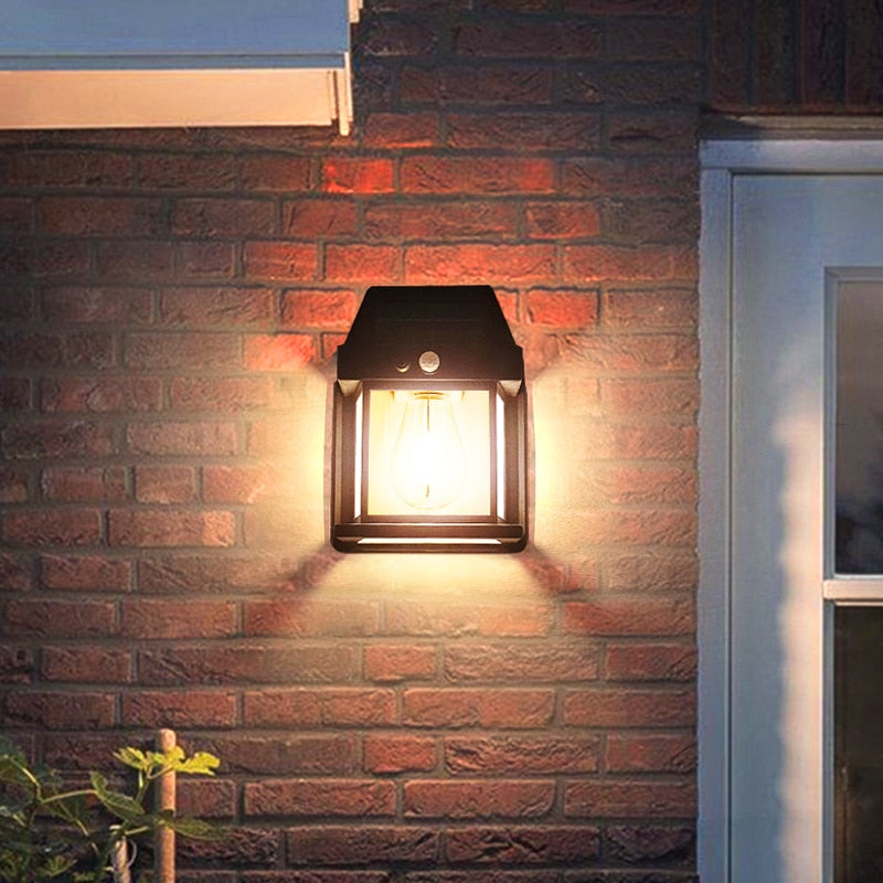 SunGlow - Decorative Solar LED Wall Light