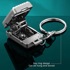 Original Compact Steel Nail Clipper Keychain