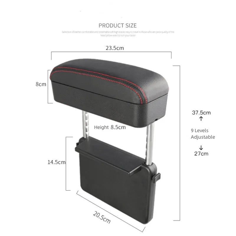 Accoudoir de Voiture avec Rangement Intégré