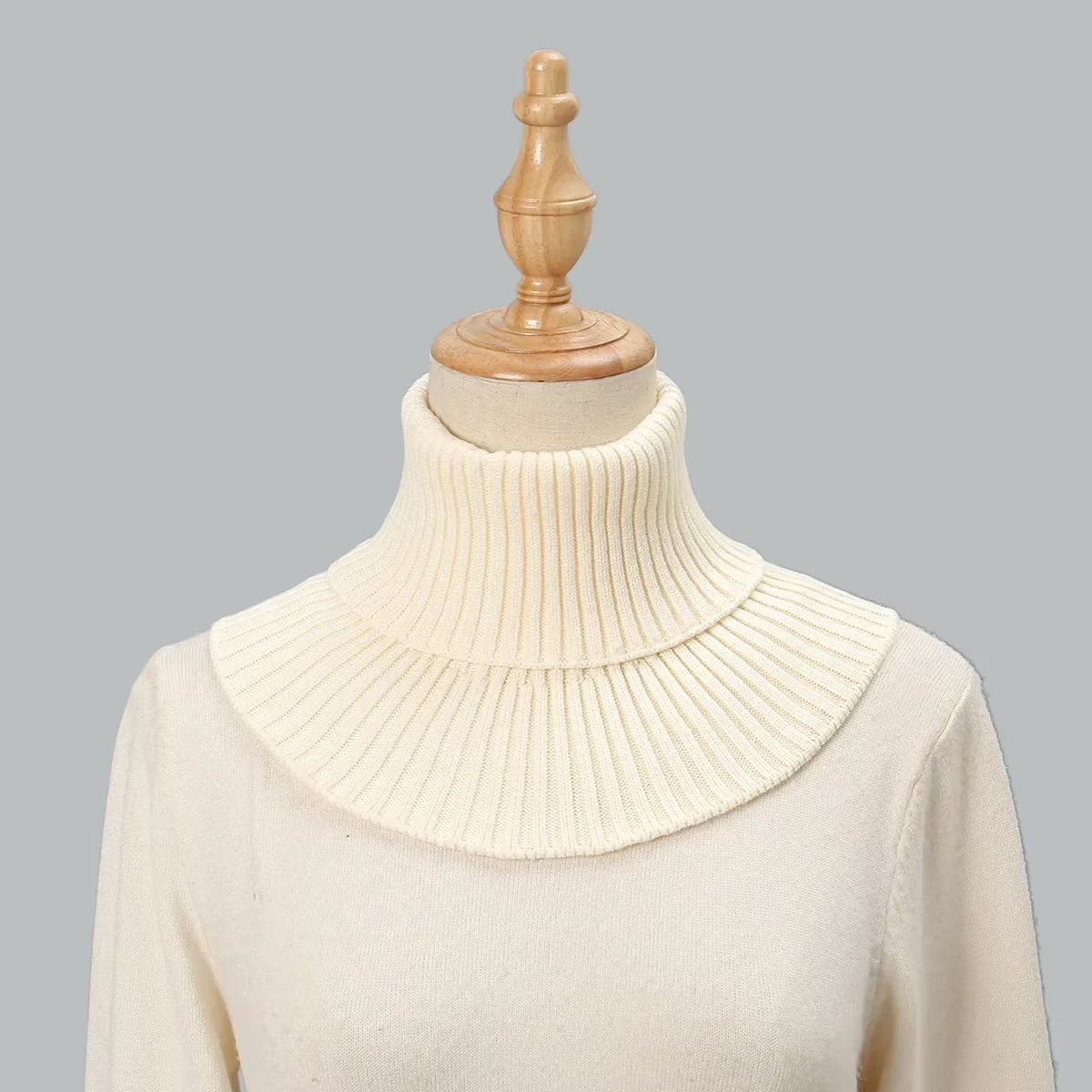 Warm Knit Mock Neck