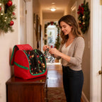 Sac de Rangement & Dérouleur pour Guirlande de Noël