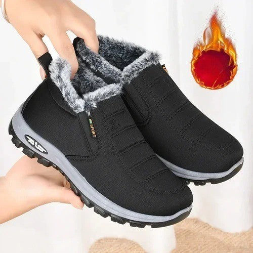 Men's and women's non-slip winter lined boots