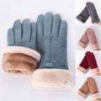 Gants Suèdes Doublés Fourrure