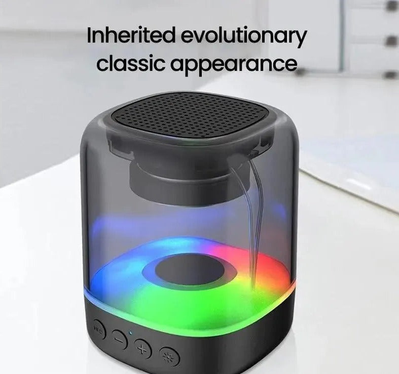 Wireless mini Bluetooth speaker with high-efficiency amplifier