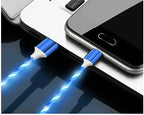 Câble LED 5A Ultra Rapide Type-C et Micro USB