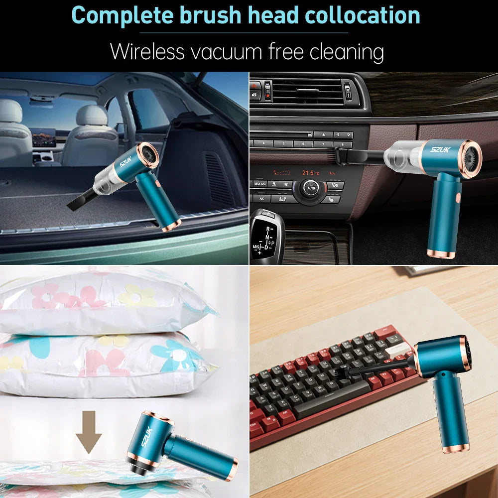 ULTRA POWERFUL compact cordless vacuum cleaner - 2024 Model