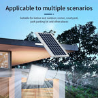 Lampe Projecteur LED Solaire IP67 Murale de Jardin