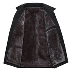 Casual fleece-lined jacket - Men's