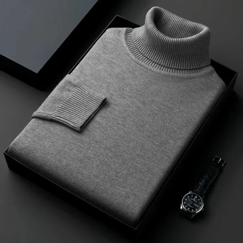 Men's Vintage Turtleneck Sweater