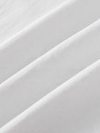 T-Shirt Homme Manches Longues en Coton à Col Rond & Coupe Ample - 11 Couleurs Unies