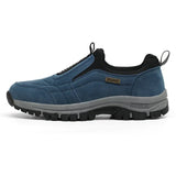 Chaussures de randonnée à enfiler en Cuir suède respirant
