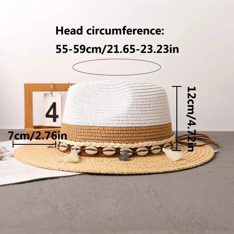 Bohemian Style Summer Straw Hat