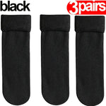 Lot de 3 Chaussettes Doublées Velours - Confort et Chaleur