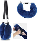 3PCS Travel Illusion Pillow to Fill - FREE Headband + Earplugs