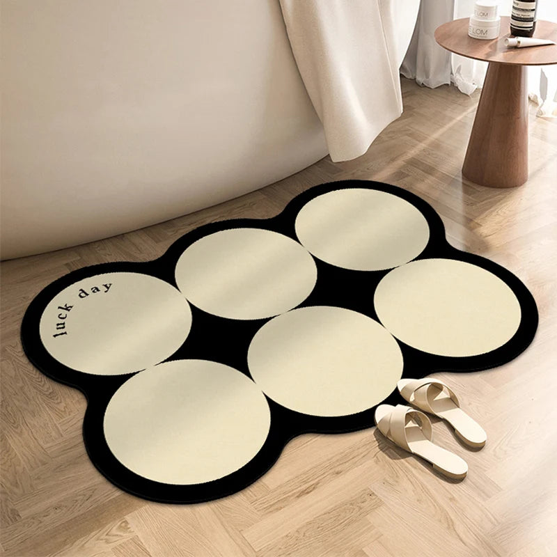 Tapis Douche Innovant - Absorption & Séchage Express
