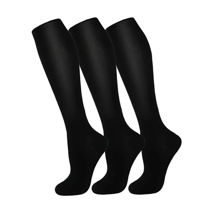 2 Pairs of Compression Socks – Improved Circulation + 1 Pair FREE