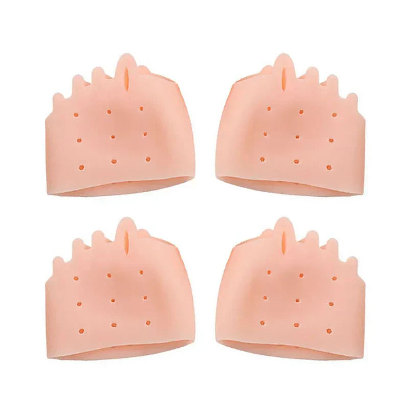 4x Silicone Forefoot Pads - Toe Alignment