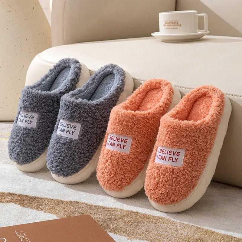 Thick and ULTRA plush slippers