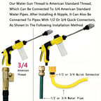 Adjustable High-Pressure Spray Gun - Soap Tank INCLUDED
