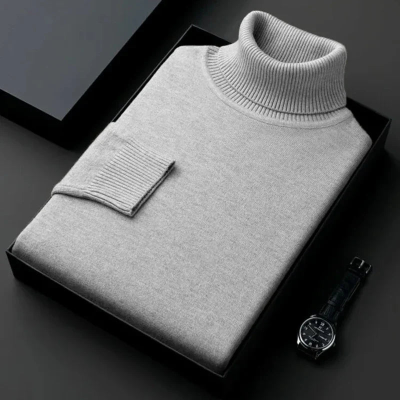 Men's Vintage Turtleneck Sweater