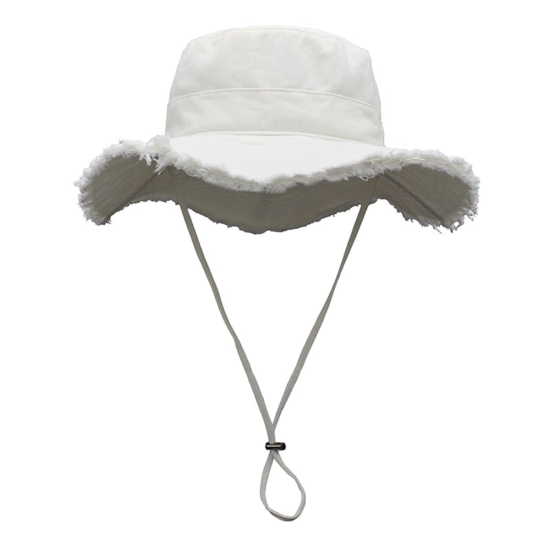 Chapeau en coton pour femme
